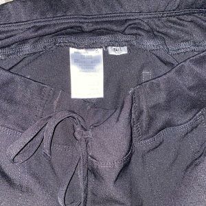 Heart soul black tall jogger scrubs